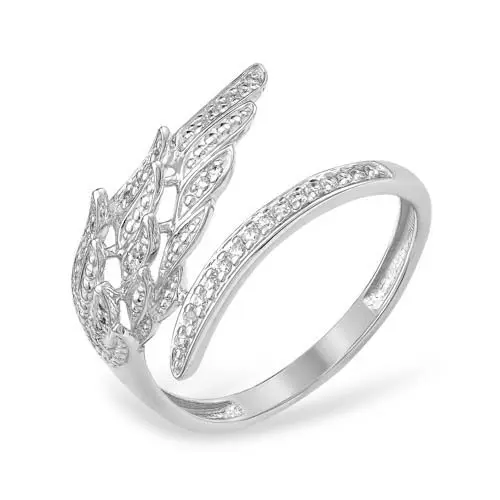 Кольцо декоративное из серебра