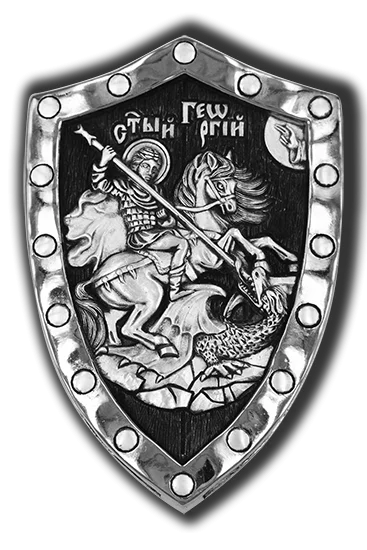 Подвеска икона из серебра