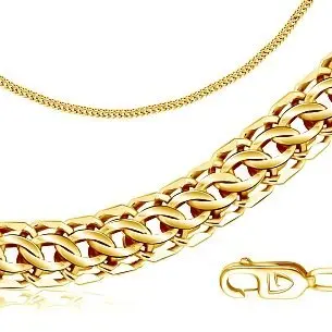 Цепь из желтого золота