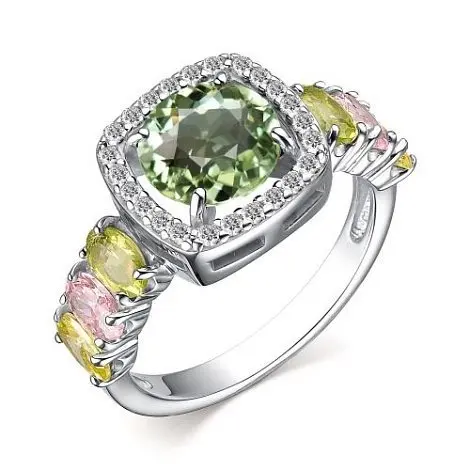 Кольцо декоративное из серебра