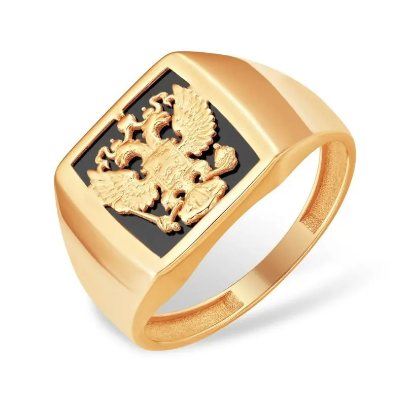 Печатка из красного золота