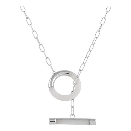 Цепь колье из серебра