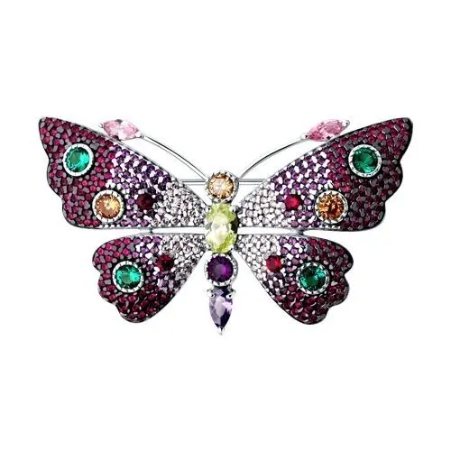 Брошь из серебра