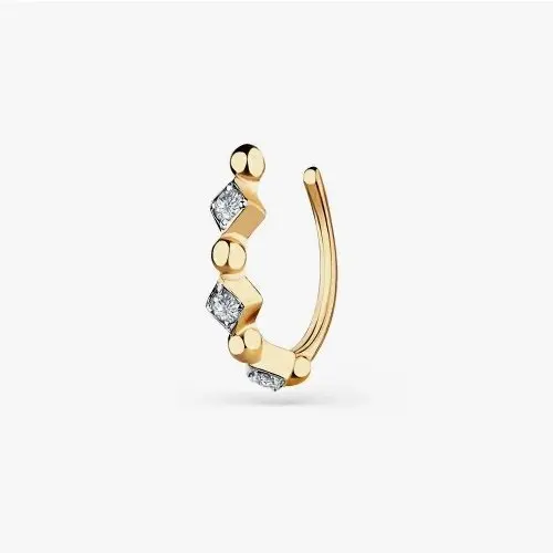 Пирсинг из красного золота