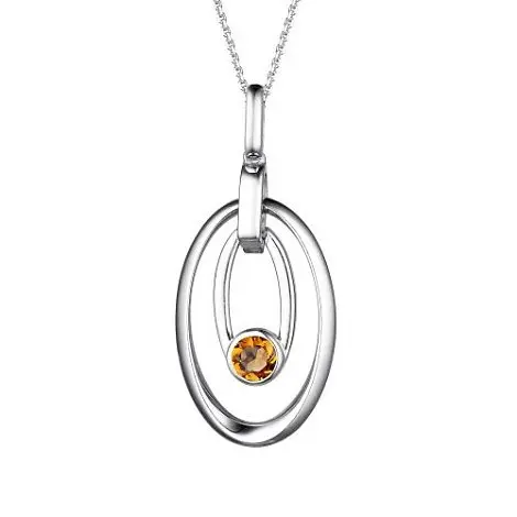 Цепь колье из серебра