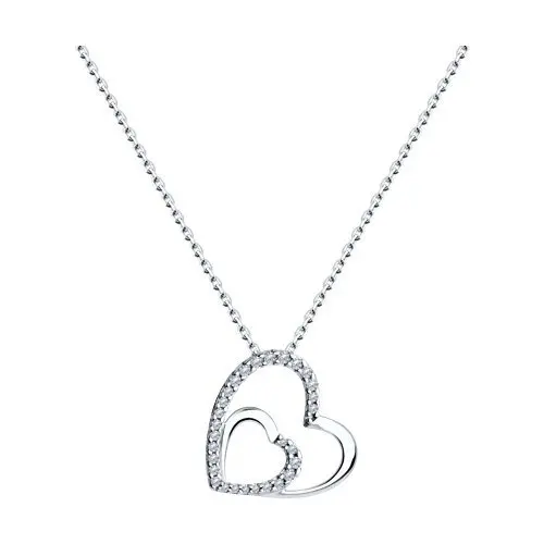 Цепь колье из серебра