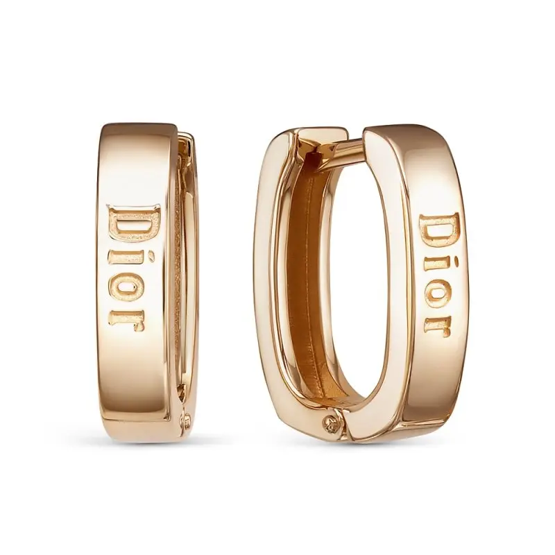 Серьги с английским замком из красного золота