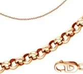 Цепь из красного золота