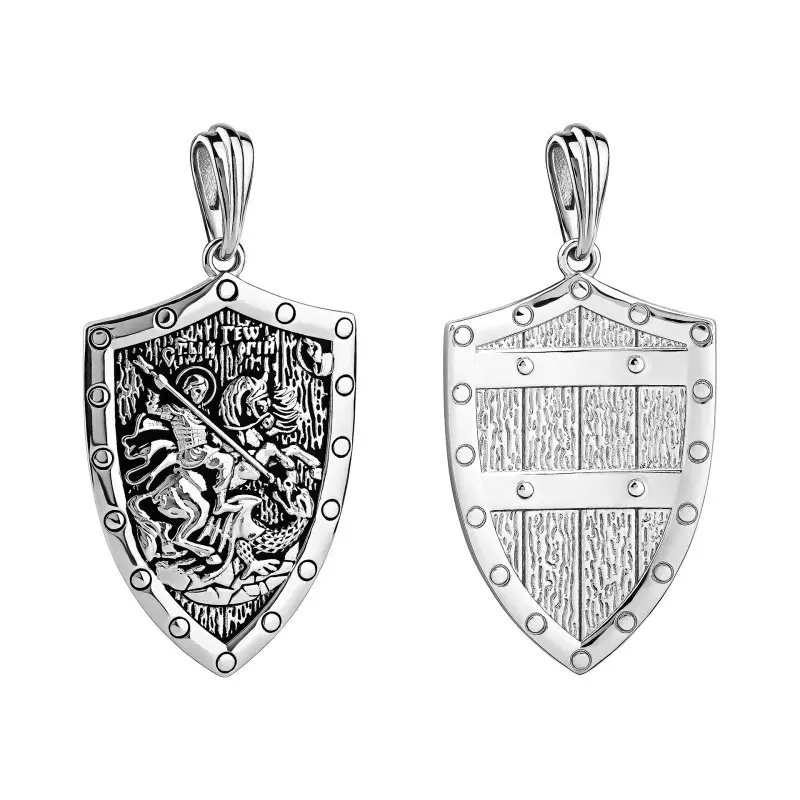 Подвеска икона из серебра