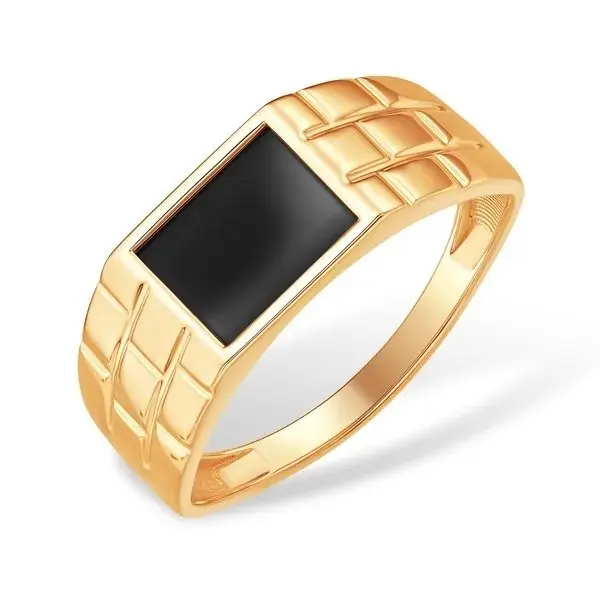 Печатка из красного золота