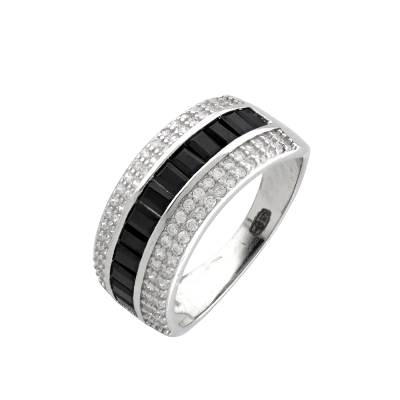 Кольцо декоративное из серебра