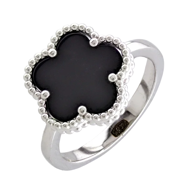 Кольцо декоративное из серебра