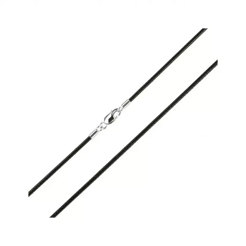 Цепь шнурок из серебра