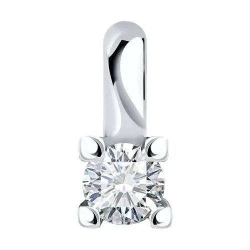 Подвеска декоративная из серебра