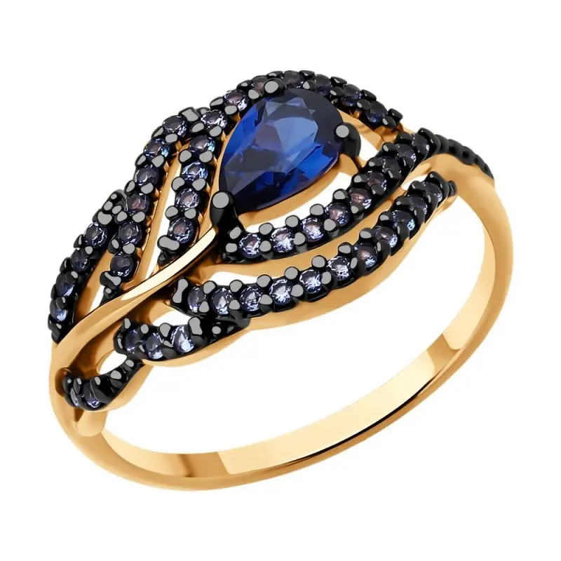 Кольцо декоративное из позолоты