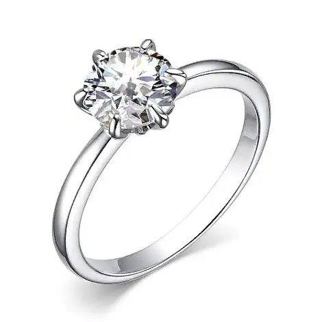 Кольцо декоративное из серебра