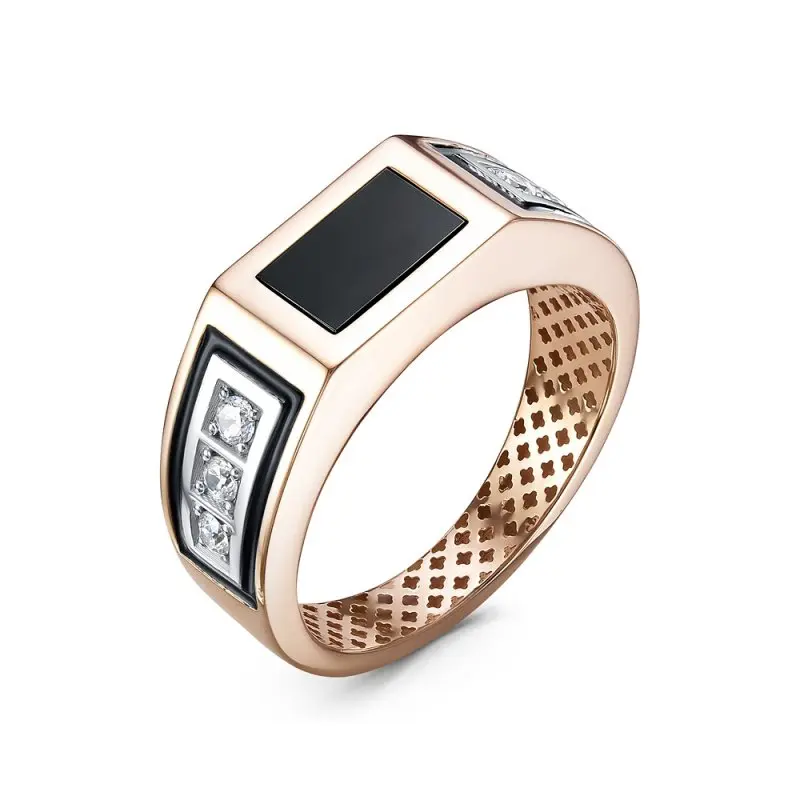 Печатка из красного золота