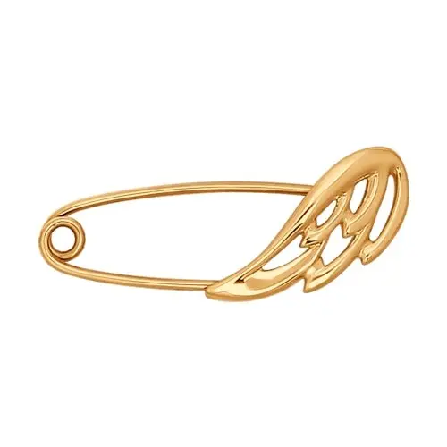 Булавка из красного золота