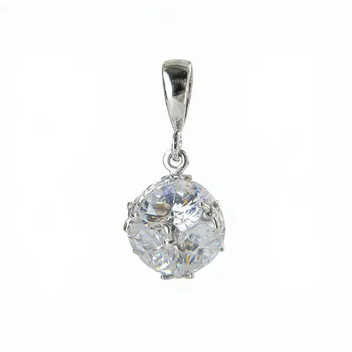 Подвеска декоративная из серебра