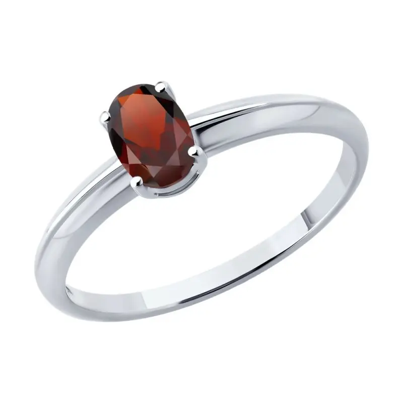 Кольцо декоративное из серебра