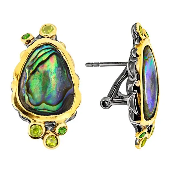 Серьги с английским замком из серебра