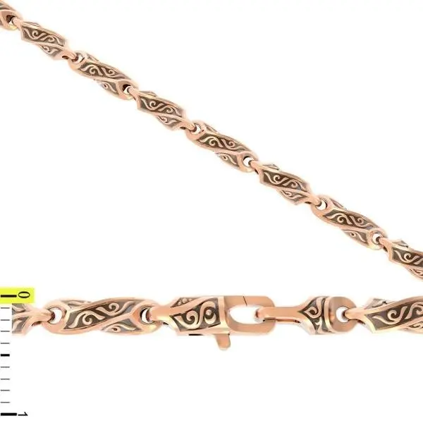 Цепь из комбинированного золота