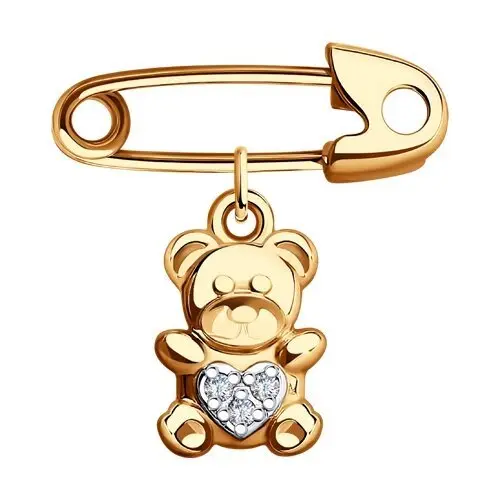 Булавка из красного золота