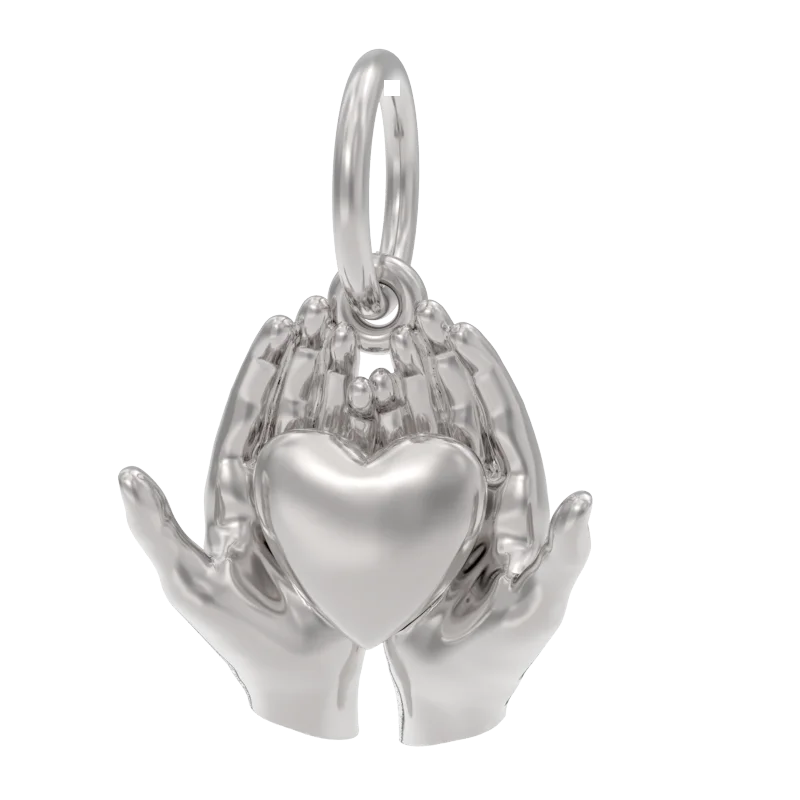 Подвеска декоративная из серебра