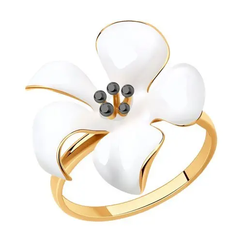 Кольцо декоративное из позолоты