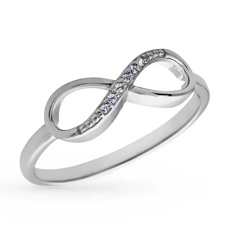 Кольцо декоративное из серебра