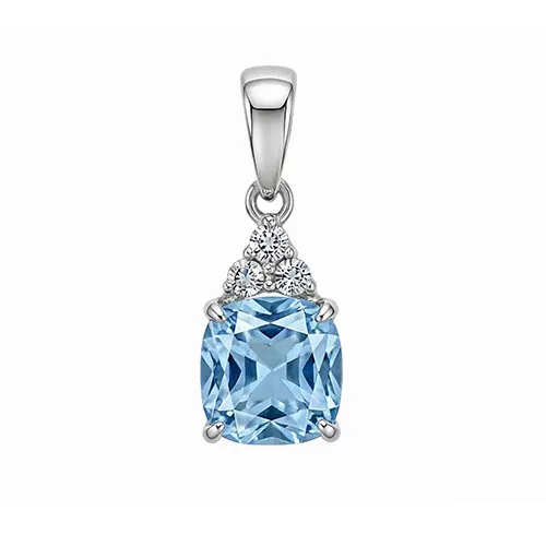 Подвеска декоративная из серебра