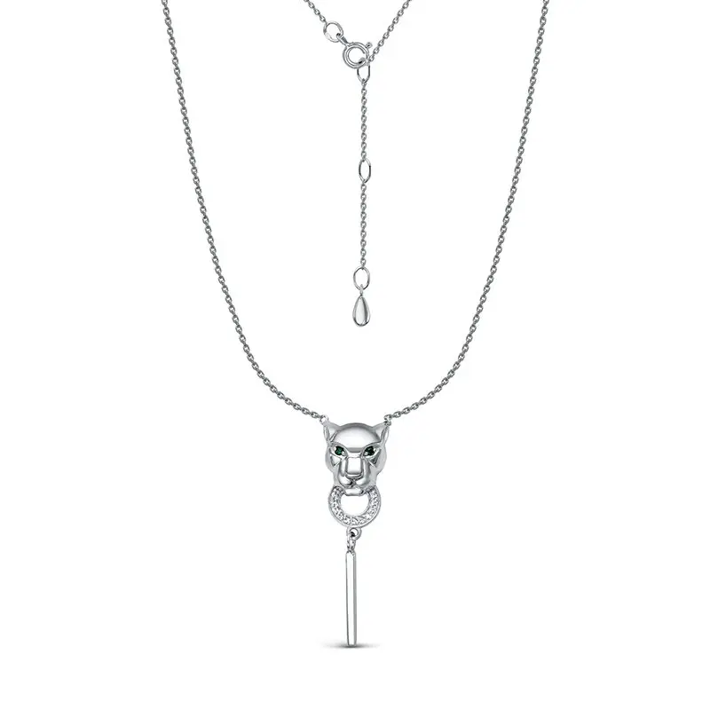 Цепь колье из серебра