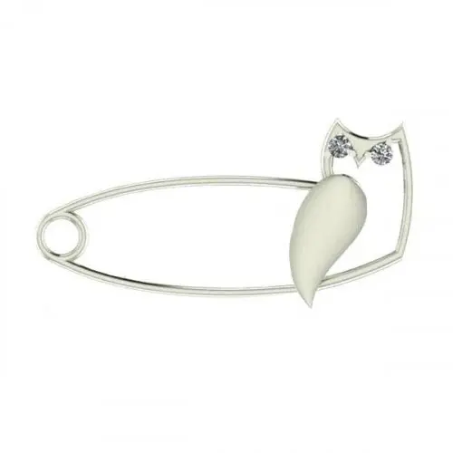 Брошь-булавка "Символ мудрости" СЧАСТЬЕ-Б-014