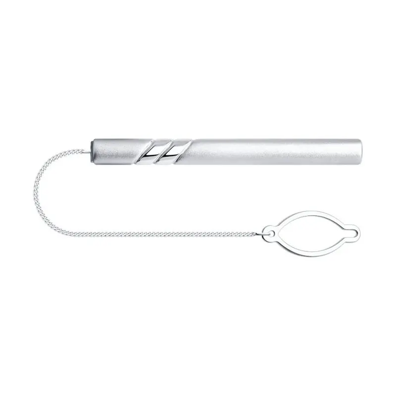 Зажим для галстука из серебра