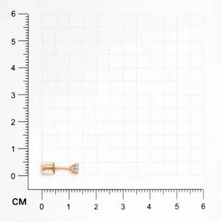 Серьга (моно) ПУСл01-16моно вид 2