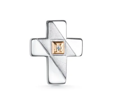 Подвеска бегунок из серебра