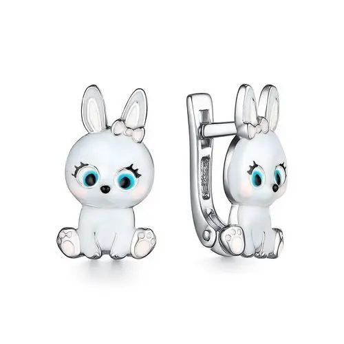 Серьги детские из серебра