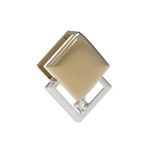 Подвеска бегунок из красного золота