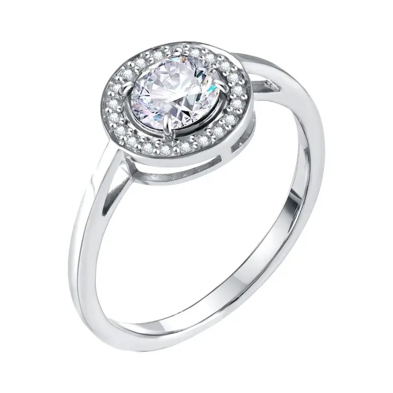 Кольцо декоративное из серебра