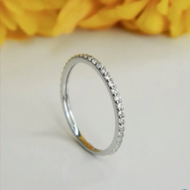 Кольцо декоративное из серебра