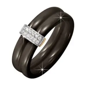 Кольцо декоративное из красного золота