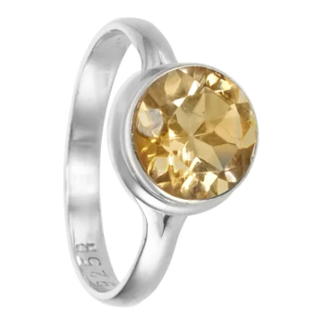 Кольцо декоративное из серебра