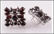 Серьги с английским замком из серебра
