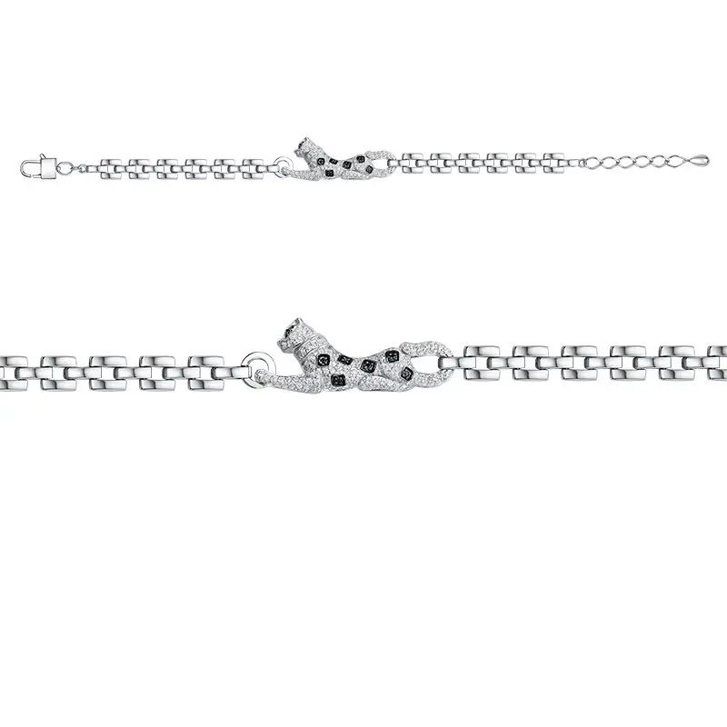 Браслет декоративный из серебра