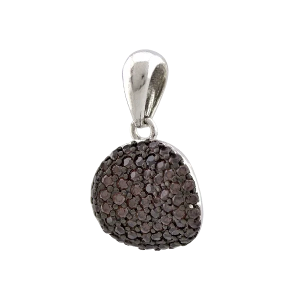 Подвеска декоративная из серебра