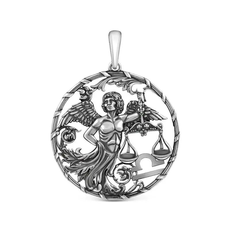 Подвеска знак зодиака из серебра