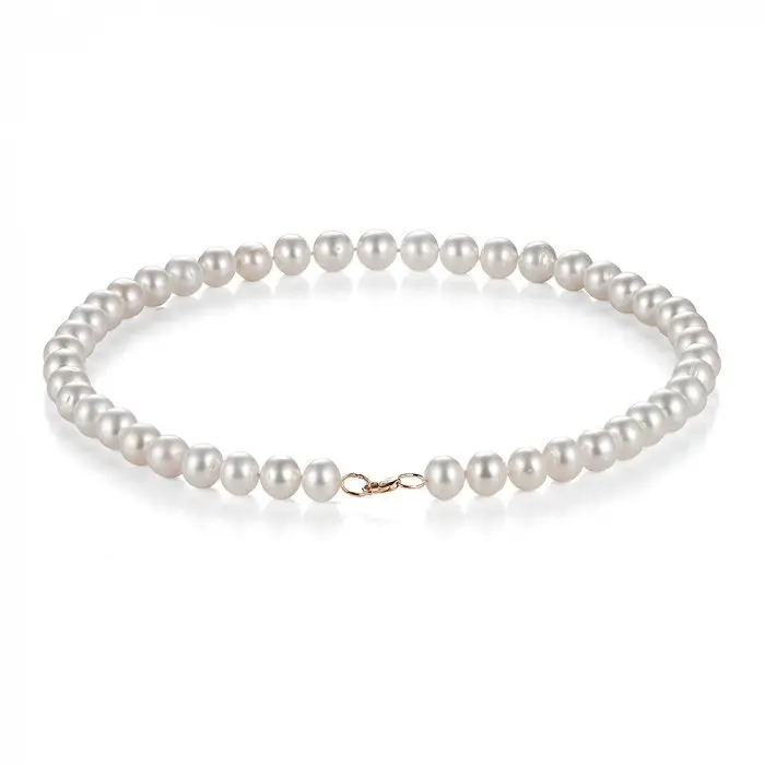 Бусы из красного золота