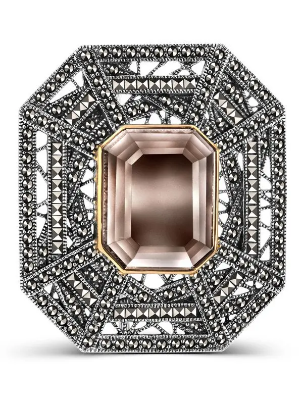 Брошь из серебра