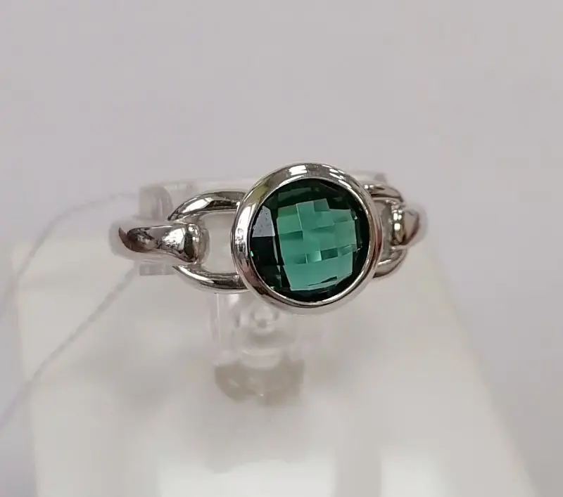 Кольцо декоративное из серебра