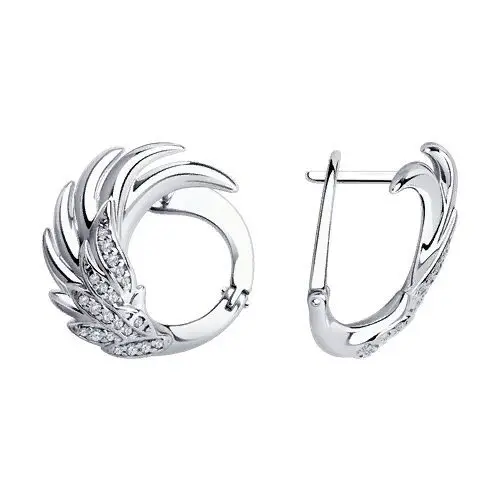 Серьги 94025088 вид 2